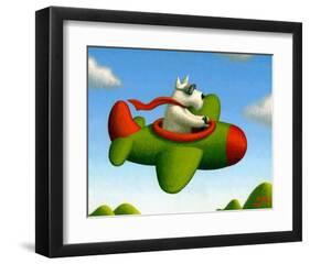 Frequent Flier No. 1-Chris Miles-Framed Art Print