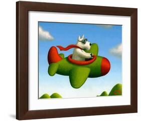 Frequent Flier No. 1-Chris Miles-Framed Giclee Print