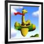 Frequent Flier No. 2-Chris Miles-Framed Premium Giclee Print