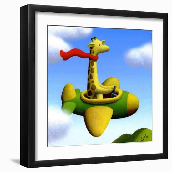 Frequent Flier No. 2-Chris Miles-Framed Art Print