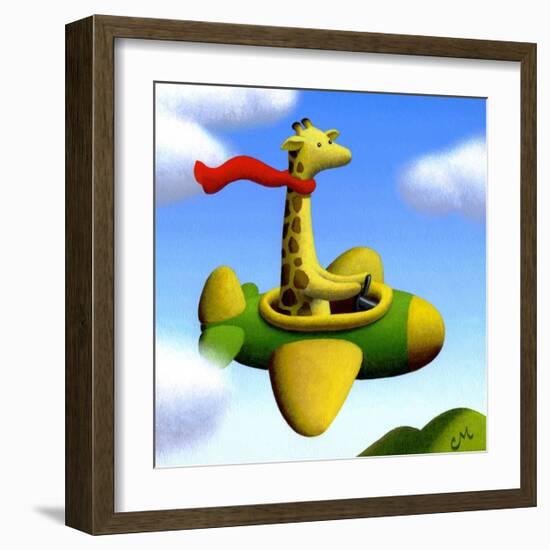 Frequent Flier No. 2-Chris Miles-Framed Art Print