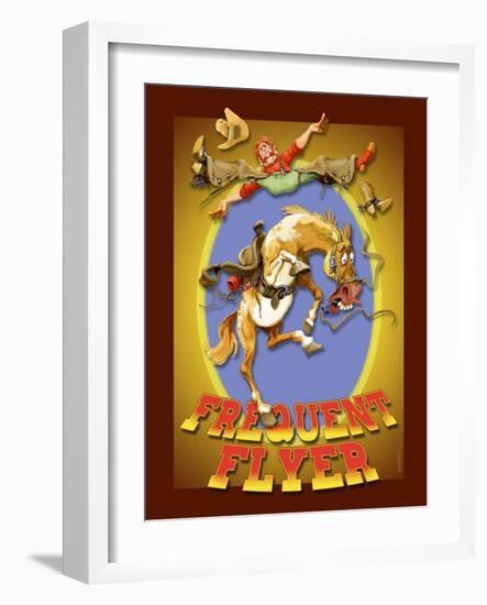 Frequent-Flyer-Nate Owens-Framed Giclee Print