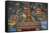 Fresco and Architectural Detail-null-Framed Stretched Canvas