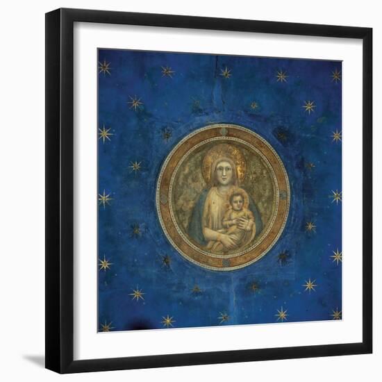 Fresco Cycle in the Scrovegni Chapel-Giotto di Bondone-Framed Giclee Print