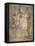 Fresco Depicting Admetus and Alcestis, from Basilica in Herculaneum, Campania-null-Framed Stretched Canvas