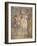 Fresco Depicting Admetus and Alcestis, from Basilica in Herculaneum, Campania-null-Framed Giclee Print