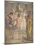 Fresco Depicting Admetus and Alcestis, from Basilica in Herculaneum, Campania-null-Mounted Giclee Print