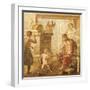 Fresco Depicting an Infant Hercules Strangling Serpents, House of Vettii-null-Framed Giclee Print