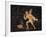 Fresco Depicting Cupid Chasing Hare, from Pompei, Italy-null-Framed Giclee Print