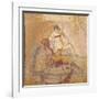 Fresco Depicting Erotic Subject, from Pompei, Italy-null-Framed Giclee Print