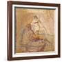 Fresco Depicting Erotic Subject, from Pompei, Italy-null-Framed Giclee Print