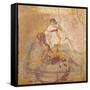 Fresco Depicting Erotic Subject, from Pompei, Italy-null-Framed Stretched Canvas