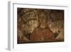 Fresco Depicting Face of Deceased Woman, Catacombs of San Gennaro, Naples, Campania, Italy-null-Framed Giclee Print