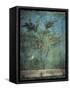 Fresco Depicting Garden with Fruit Trees and Birds-null-Framed Stretched Canvas