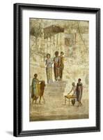 Fresco Depicting Jason and Pelias, from Pompeii-null-Framed Photographic Print