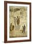 Fresco Depicting Jason and Pelias, from Pompeii-null-Framed Photographic Print