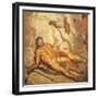 Fresco Depicting Myth of Pyramus and Thisbe, House of Loreio Tiburtino, Pompeii, Campania-null-Framed Giclee Print