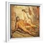 Fresco Depicting Myth of Pyramus and Thisbe, House of Loreio Tiburtino, Pompeii, Campania-null-Framed Giclee Print