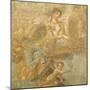 Fresco Depicting Orestes, Pylades, and Iphigenia, from House of Golden Cupids, Pompeii, Campania-null-Mounted Giclee Print