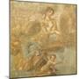 Fresco Depicting Orestes, Pylades, and Iphigenia, from House of Golden Cupids, Pompeii, Campania-null-Mounted Premium Giclee Print