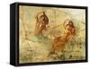 Fresco Depicting Poseidon and Amphitrite, from Pompei, Italy-null-Framed Stretched Canvas