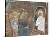 Fresco Depicting Resurrection of Lazarus, Early 12th Century-null-Stretched Canvas