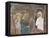 Fresco Depicting Resurrection of Lazarus, Early 12th Century-null-Framed Stretched Canvas
