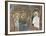 Fresco Depicting Resurrection of Lazarus, Early 12th Century-null-Framed Giclee Print