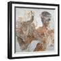 Fresco Depicting Sacrifice from Mari-null-Framed Giclee Print