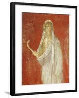 Fresco Depicting Saturn, from Pompei-null-Framed Giclee Print