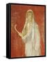 Fresco Depicting Saturn, from Pompei-null-Framed Stretched Canvas