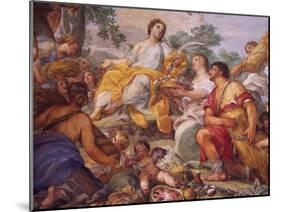 Fresco Depicting Summer-Carlo Maratti-Mounted Giclee Print