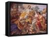 Fresco Depicting Summer-Carlo Maratti-Framed Stretched Canvas