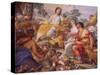 Fresco Depicting Summer-Carlo Maratti-Stretched Canvas