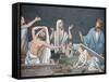 Fresco Depicting the Resurrection in Notre Dame De Bayeux Cathedral, Bayeux, Normandy, France-null-Framed Stretched Canvas