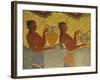 Fresco Detail, Knossos, Crete, Greece, Europe-Harding Robert-Framed Photographic Print