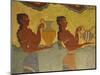 Fresco Detail, Knossos, Crete, Greece, Europe-Harding Robert-Mounted Photographic Print