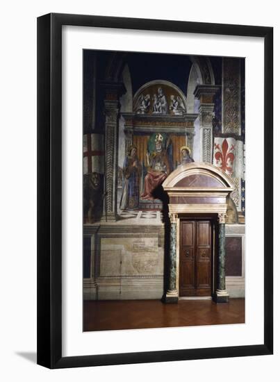 Fresco Details-Domenico Ghirlandaio-Framed Giclee Print