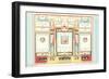 Fresco from Pompeii House-Found Image Press-Framed Photographic Print