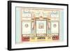 Fresco from Pompeii House-Found Image Press-Framed Photographic Print