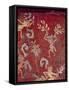 Fresco from the Palace of Tepantitla (Fresco) 407318 Little Figures-Teotihuacan-Framed Stretched Canvas