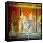 Fresco from the Villa of the Mysteries, Pompeii, Italy, C1st Century Bc-1st Century Ad-null-Framed Stretched Canvas