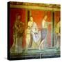 Fresco from the Villa of the Mysteries, Pompeii, Italy, C1st Century Bc-1st Century Ad-null-Stretched Canvas