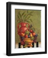 Fresco Fruit I-Jillian Jeffrey-Framed Art Print