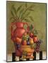 Fresco Fruit I-Jillian Jeffrey-Mounted Art Print