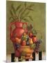 Fresco Fruit I-Jillian Jeffrey-Mounted Art Print