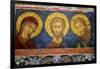 Fresco Icon in the Cathedral of the Nativity Suzdal, Suzdal, Russia-Kymri Wilt-Framed Photographic Print