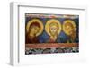 Fresco Icon in the Cathedral of the Nativity Suzdal, Suzdal, Russia-Kymri Wilt-Framed Photographic Print