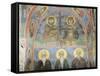 Fresco in a Church, Panagia Ties Asinou Church, Nikitart, Cyprus-null-Framed Stretched Canvas