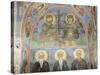 Fresco in a Church, Panagia Ties Asinou Church, Nikitart, Cyprus-null-Stretched Canvas